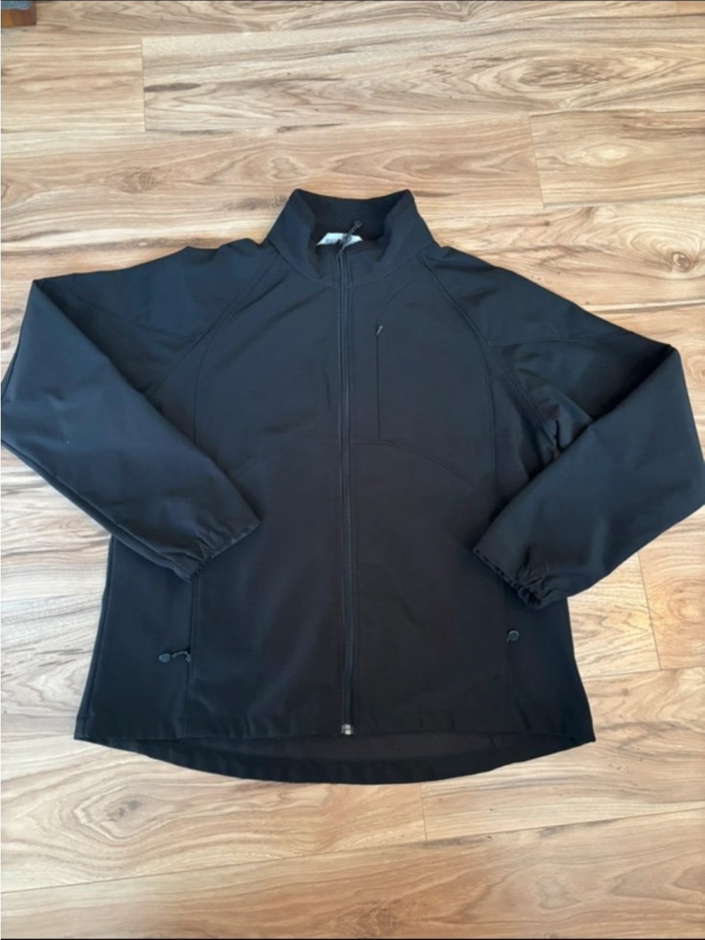 Black Diamond Women’s Black Full-Zip Windbreaker Jacket